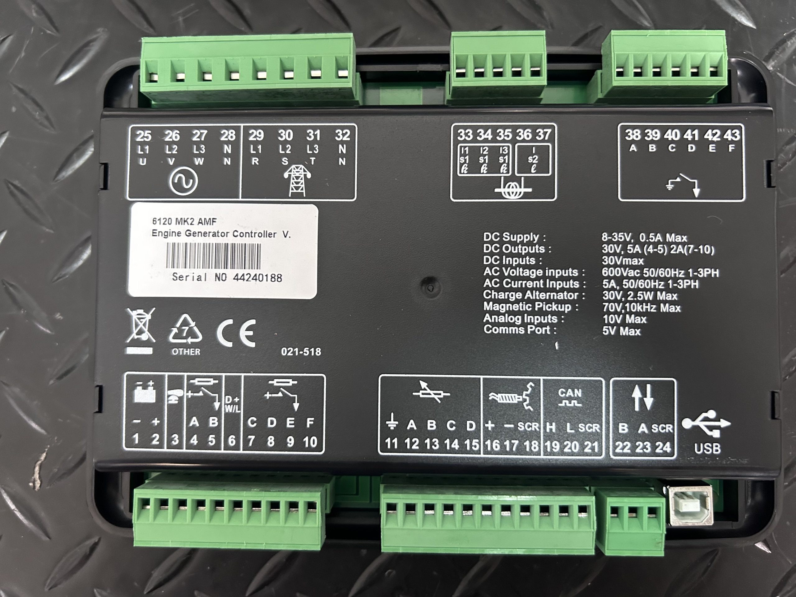 Panel de Control DSE 6120 - Imagen 2