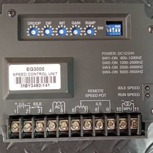 GOBERNADOR Y CONTROLADOR DE VELOCIDAD EG3000 Voltron