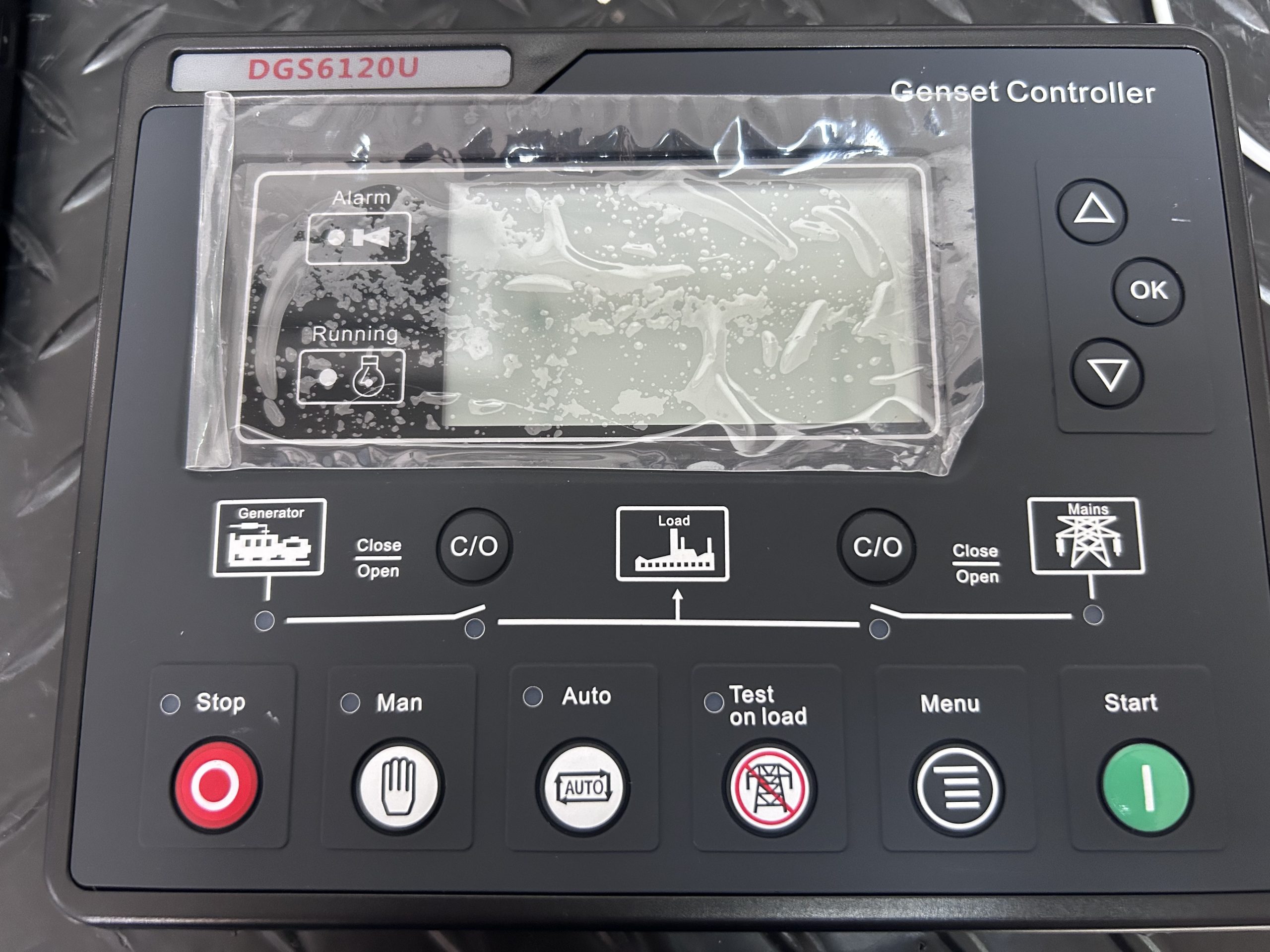 PANEL DE CONTROL PARA PLANTA ELECTRICA CON DISPLAY 6120u