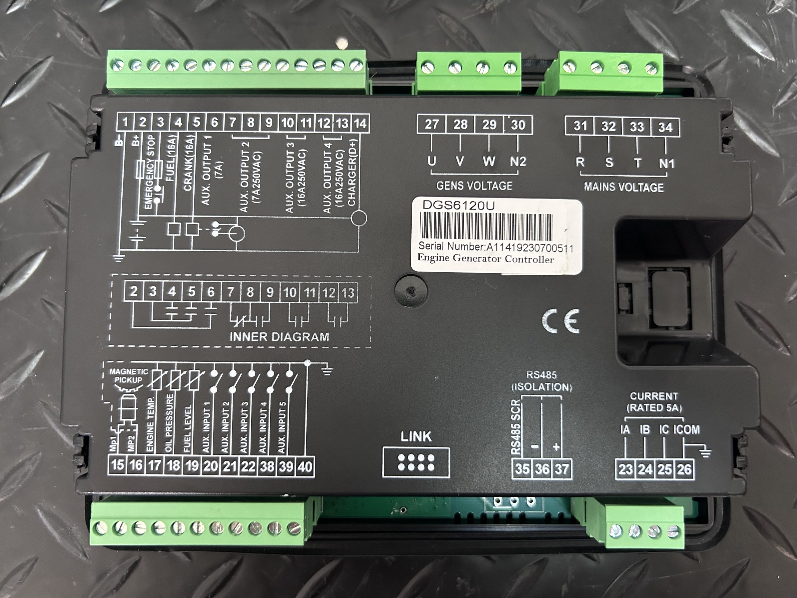 PANEL DE CONTROL PARA PLANTA ELECTRICA CON DISPLAY 6120u - Imagen 2