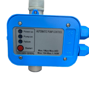 Control Automático de Presión para Bomba de Agua 1.1 kW / 10A (Presscontrol / Presostato Electrónico)